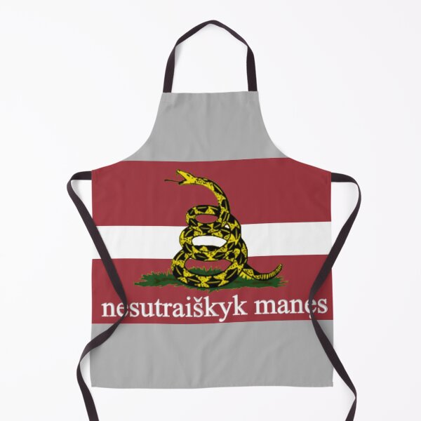 Item preview, latvijas nacionālais gadsden karogs (Latvian National Gadsden Flag) designed and sold by JonathanR1994.