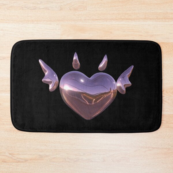 Item preview, 3D Pink demon heart designed and sold by blurryspirits.