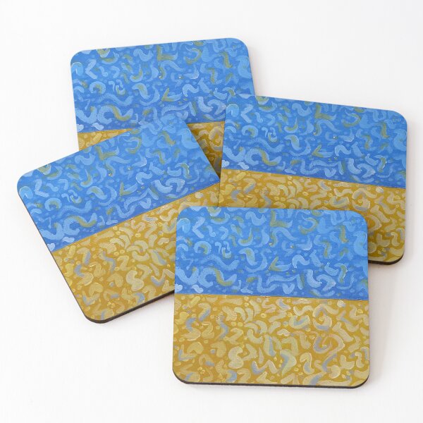 Item preview, Ukrainian Flag - Support the Ukraine designed and sold by Mackenzie Morgan Art.
