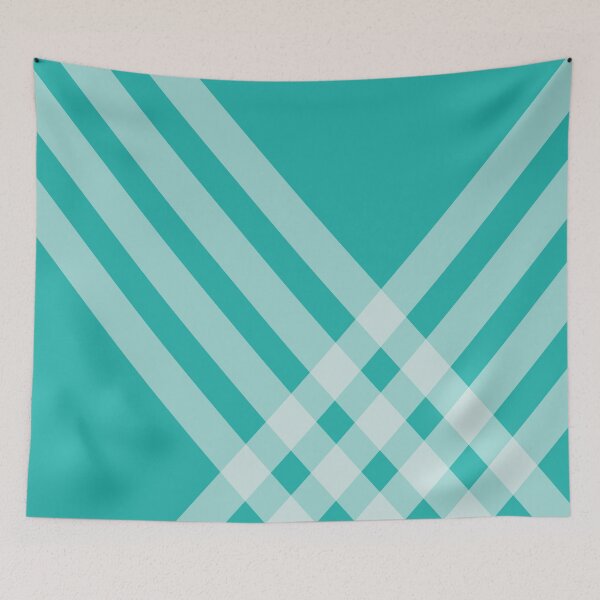 Item preview, Simple Plaid Aqua designed and sold by Ashlison.