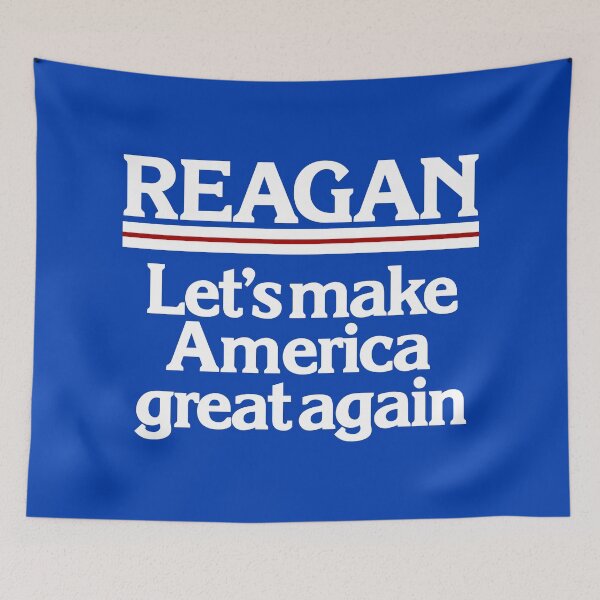 Item preview, The Reagan Motto (Let's Make America Great Again) designed and sold by franklinprintco.