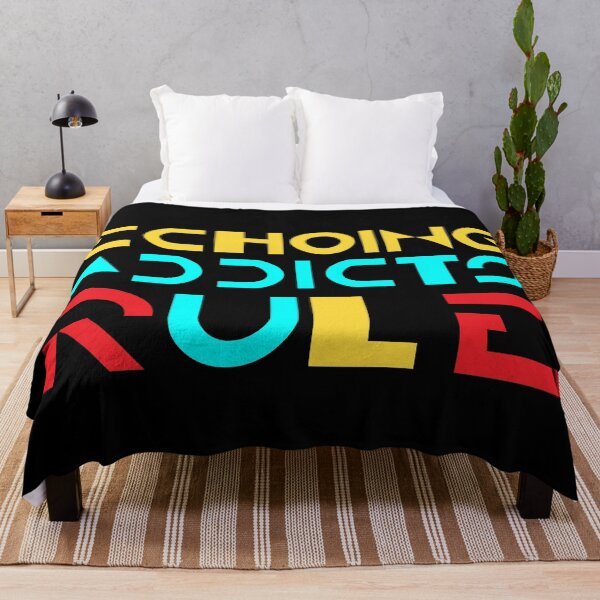 Item preview, Echoing Addicts Rule designed and sold by Apikoedesign.