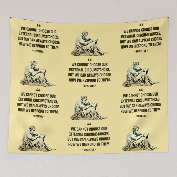 Item preview, Stoic Philosopher Epictetus Quotes 1 designed and sold by challengecafe.