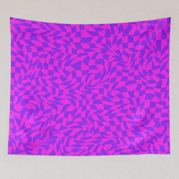 Item preview, Abstract Pastel Pink and Purple Tile and Checkerboard Pattern designed and sold by SarahJisri.