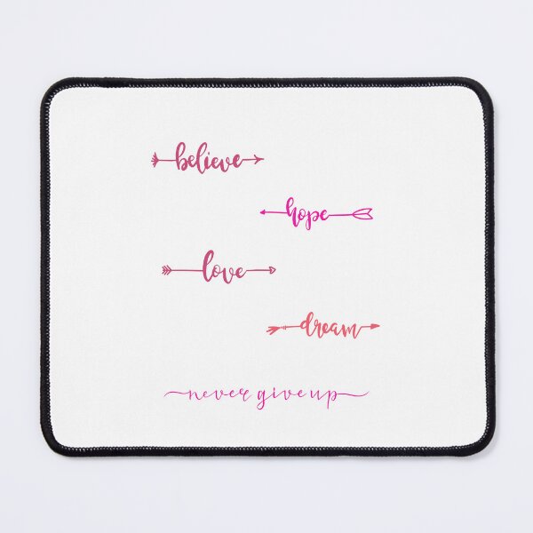Item preview, Believe, Hope, Love, Dream, Never Give Up Sticker Pack for Planner, Journal, Notebook designed and sold by AlexWattson.