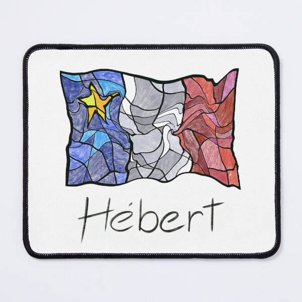 Item preview, Acadian Flag pastel liquid mosaic Hébert - Drapeau acadien mosaïque liquide pastel vitrail Hébert designed and sold by ColoursOfFrance.