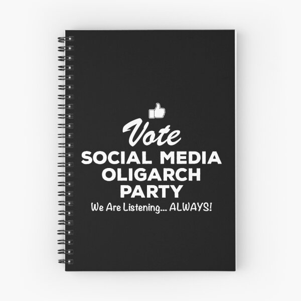 Item preview, Vote Social Media Oligarch Party designed and sold by twHistory.