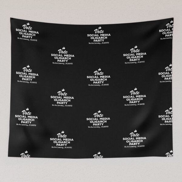 Item preview, Vote Social Media Oligarch Party designed and sold by twHistory.