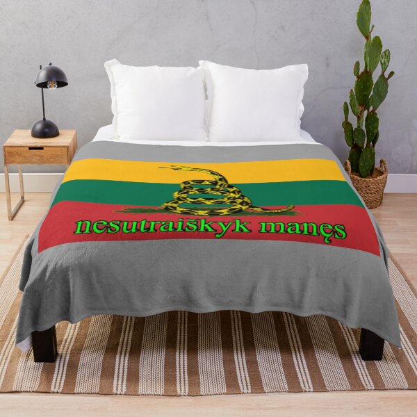 Item preview, Lietuvos tautinė gadsdeno vėliava (Lithuanian National Gadsden Flag) designed and sold by JonathanR1994.