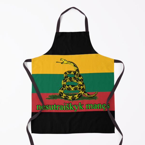 Item preview, Lietuvos tautinė gadsdeno vėliava (Lithuanian National Gadsden Flag) designed and sold by JonathanR1994.