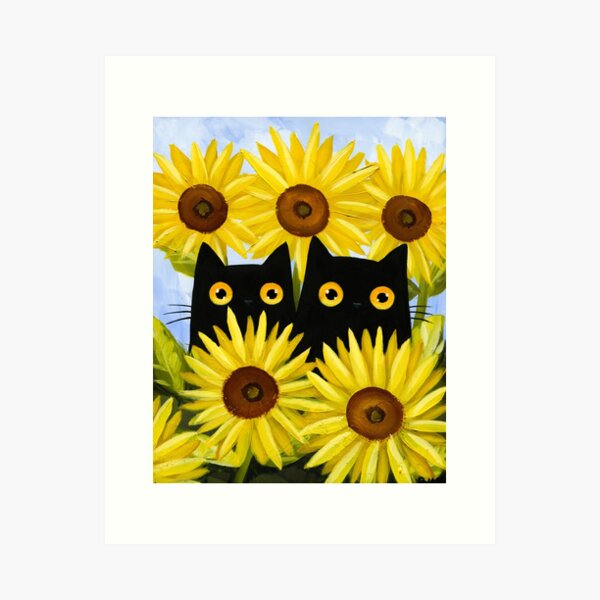 Item preview, Girasoles designed and sold by KilkennyCat Art.