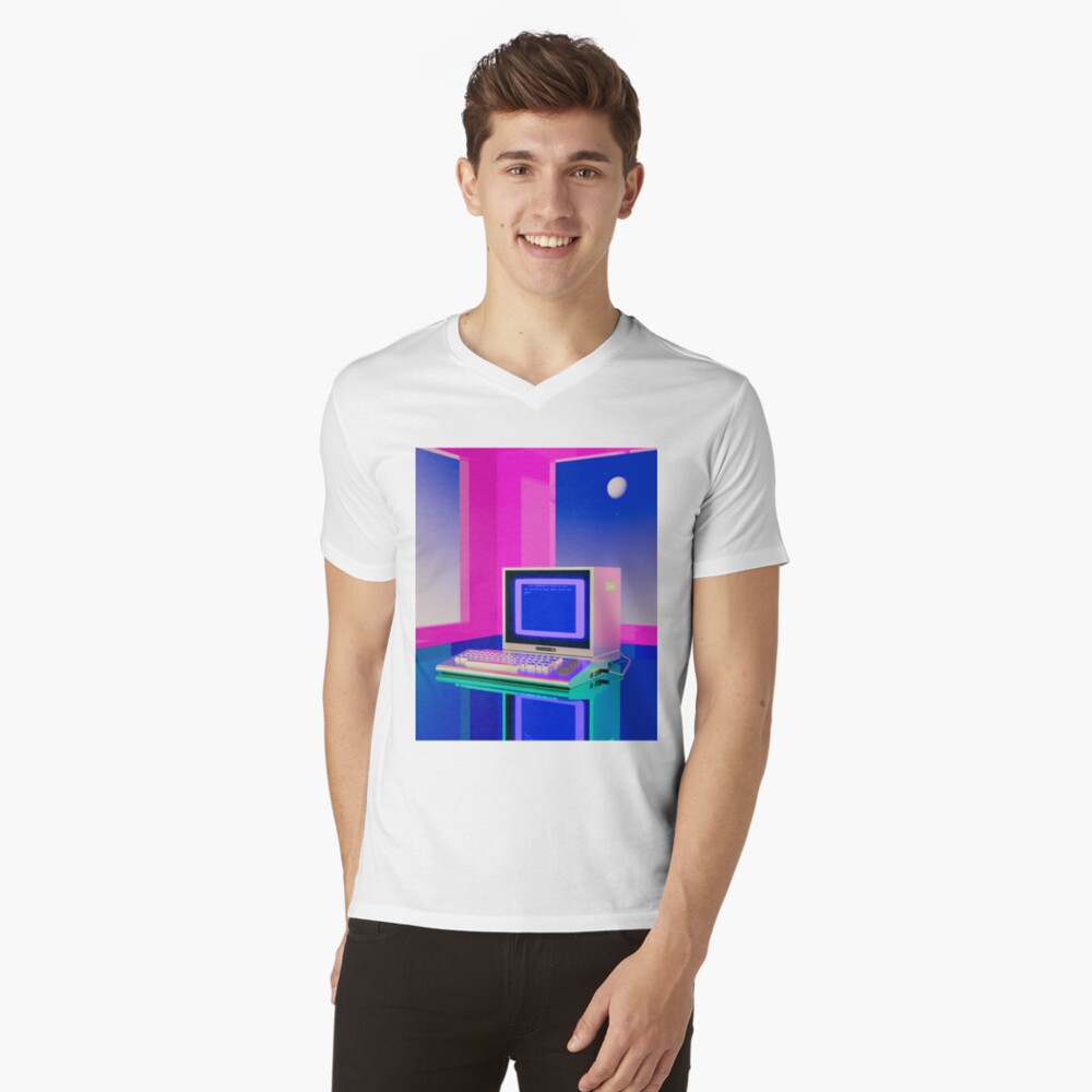 Item preview, V-Neck T-Shirt designed and sold by djspacegr.