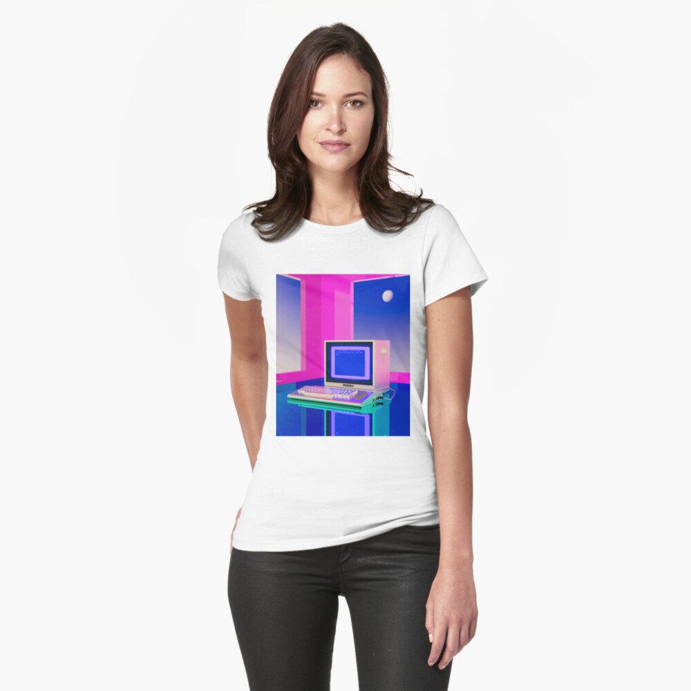 Item preview, Fitted T-Shirt designed and sold by djspacegr.