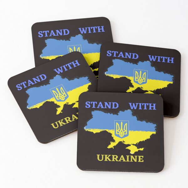 Item preview, STAND WITH UKRAINE  -Ukrainian Flag Shirt designed and sold by bahdsgraphic.