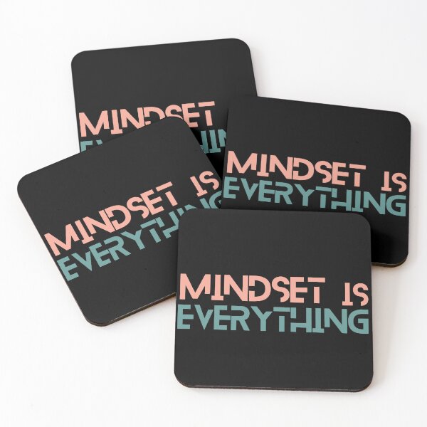 Item preview, Mindset is everything positive quote designed and sold by Coolclassy.