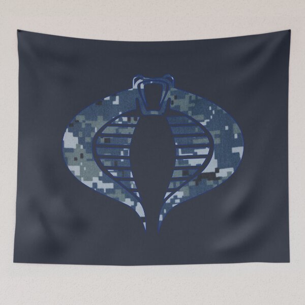 Item preview, Cobra Navy Digital Camo Art designed and sold by AJ  Liber.
