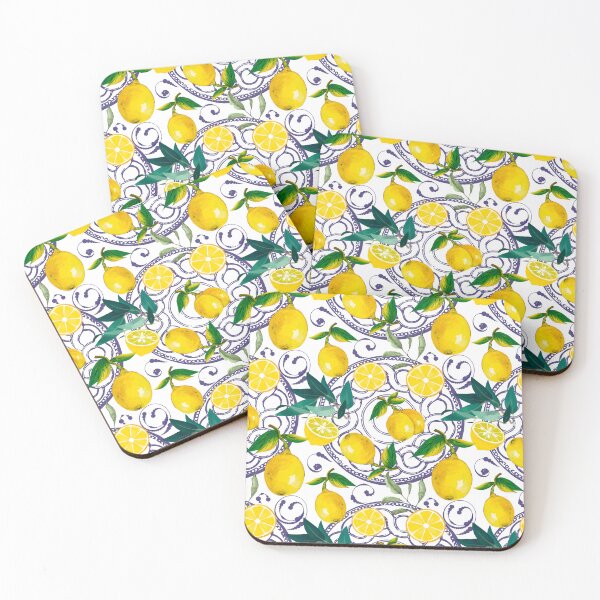 Item preview, Citrus,Sicilian style ,majolica,lemons  designed and sold by MariaMarinova.