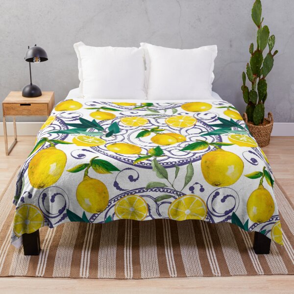Item preview, Citrus,Sicilian style ,majolica,lemons designed and sold by MariaMarinova.