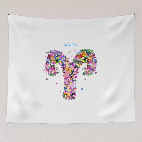 Item preview, Horoscope Flowers Aries, Zodiac Flowers Aries, Astrology Symbol designed and sold by podekom.