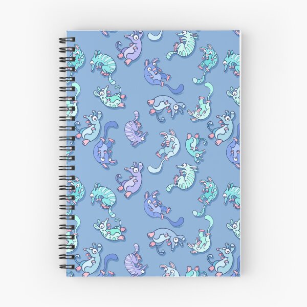 Item preview, Critters Pattern on Blue designed and sold by Bethany Gustafson.
