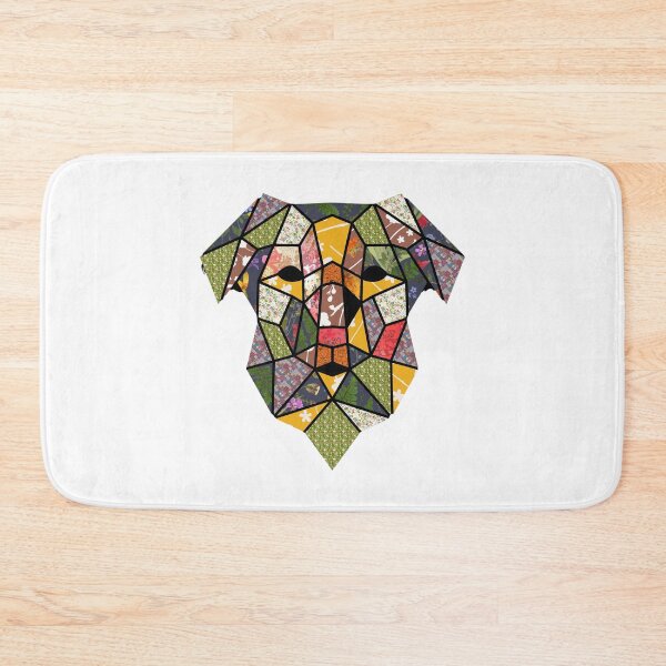 Item preview, Geometric Pattern Filled Dog designed and sold by ArtCollectables.
