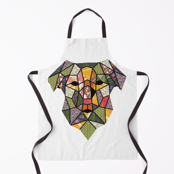 Item preview, Geometric Pattern Filled Dog designed and sold by ArtCollectables.