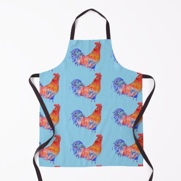 Item preview, Rooster Chicken Watercolor Painting designed and sold by Sarah Rajkotwala.