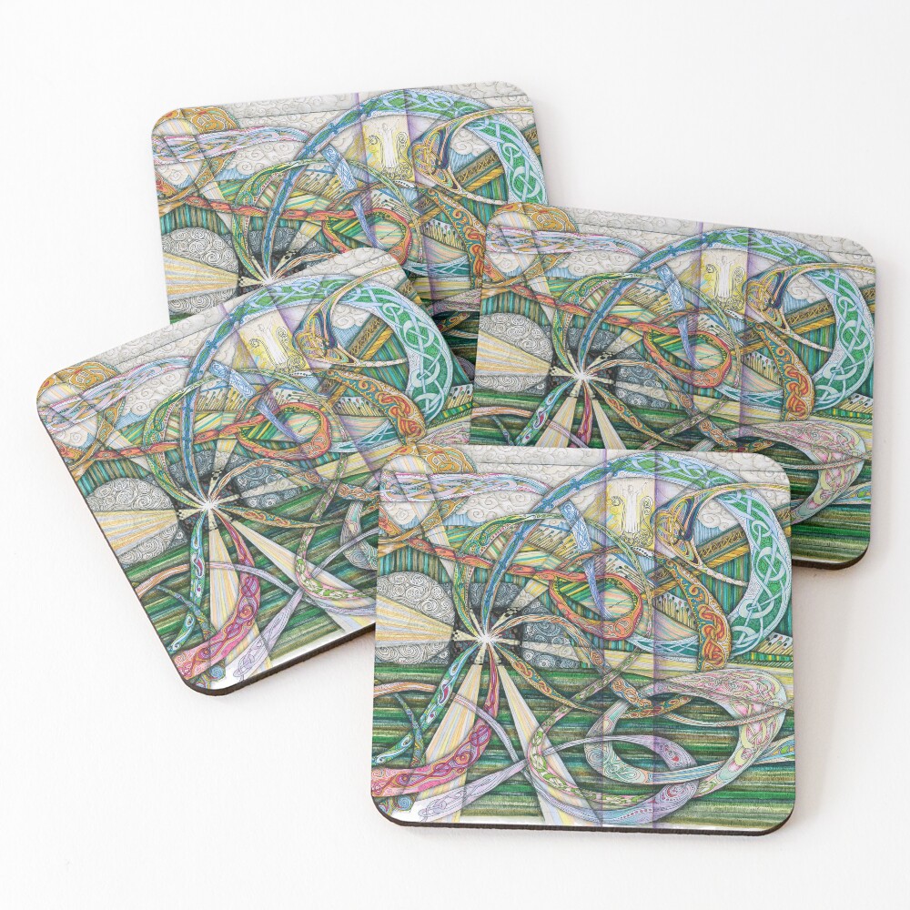 Item preview, Coasters (Set of 4) designed and sold by lindscriptorium.