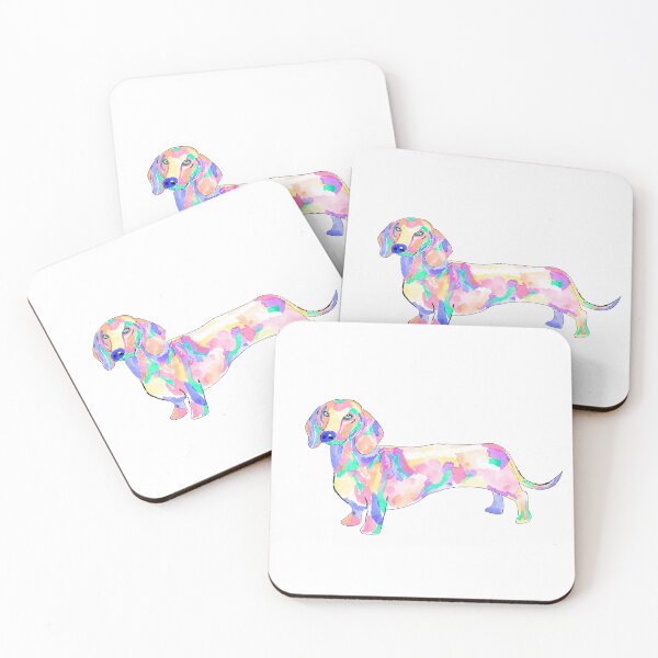 Item preview, Dachshund watercolor  designed and sold by apalin1.
