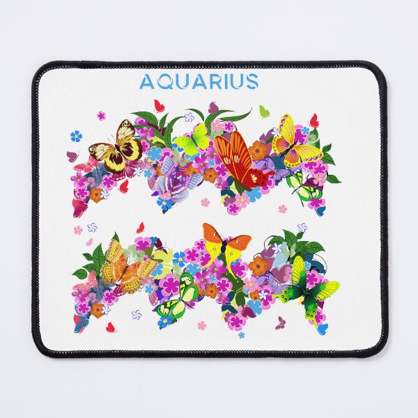 Item preview, Horoscope Flowers Aquarius, Zodiac Flowers Aquarius, Astrology Symbol designed and sold by podekom.