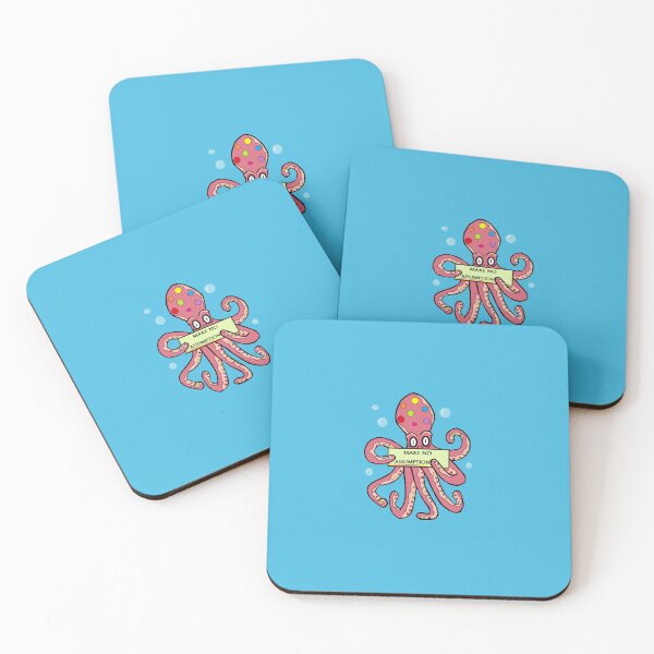 Item preview, Make no Assumptions -  Pronouns Octopus of many colours designed and sold by Keatos.