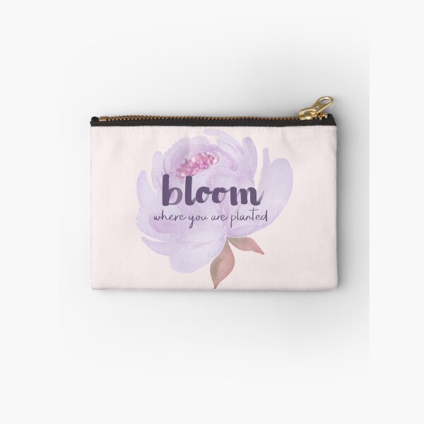 Item preview, Bloom Where You Are Planted Beautiful Inspirational and Motivational Quote designed and sold by HarrysMomStudio.