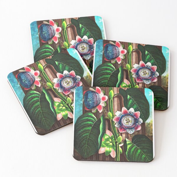 Item preview, The Quadrangular Passion Flower from The Temple of Flora designed and sold by RyanCaudell.