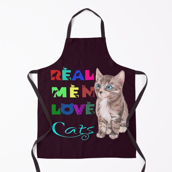 Item preview, REAL MEN LOVE CATS designed and sold by hichametta.