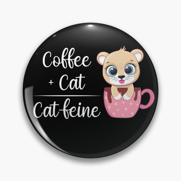 Item preview, Coffee Plus Cat Equals Cat-feine designed and sold by RH-Dessin.