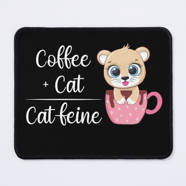 Item preview, Coffee Plus Cat Equals Cat-feine designed and sold by RH-Dessin.