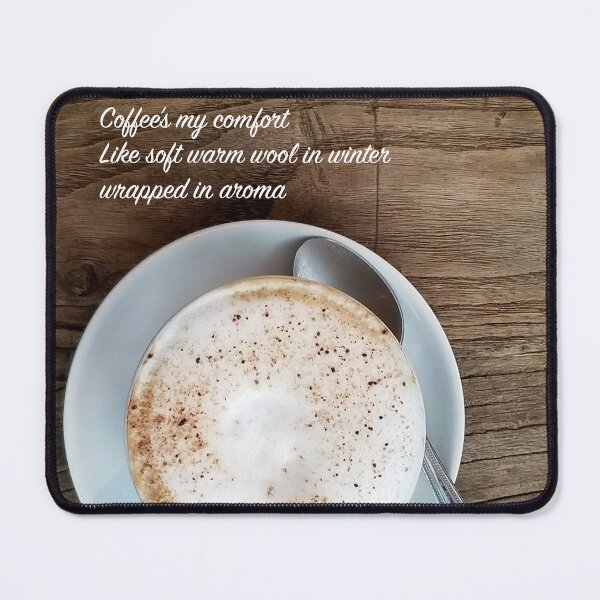 Item preview, Haiku: Coffee’s my comfort designed and sold by Billythehut.