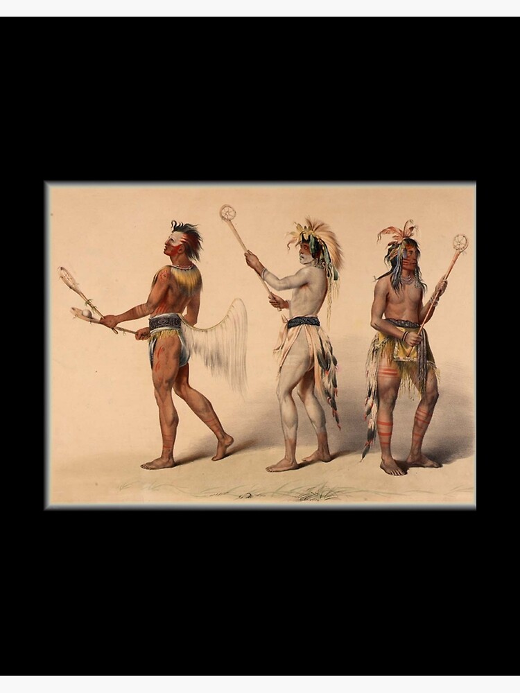 Lacrosse  Native american paintings, Native american artwork