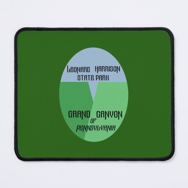 Item preview, Leonard Harrison State Park designed and sold by Broken Antler Designs .