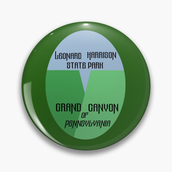 Item preview, Leonard Harrison State Park  designed and sold by Broken Antler Designs .