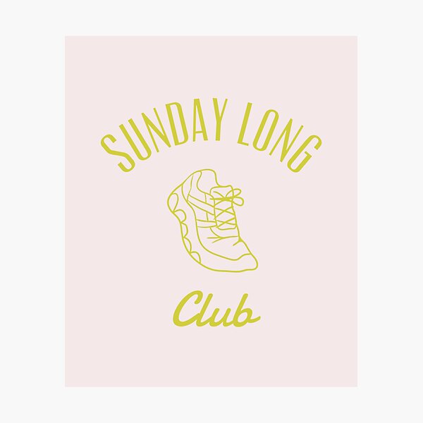 Item preview, Sunday Long Club, Running Shirt, Gift For Runner, Marathon Shirt, Running Gift, Sunday Long Run, Trail Running Shirt, Runners Tee, designed and sold by lach3.