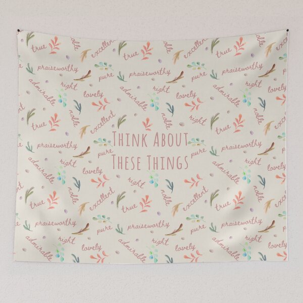 Item preview, Philippians 4:8 designed and sold by amazingjoy.