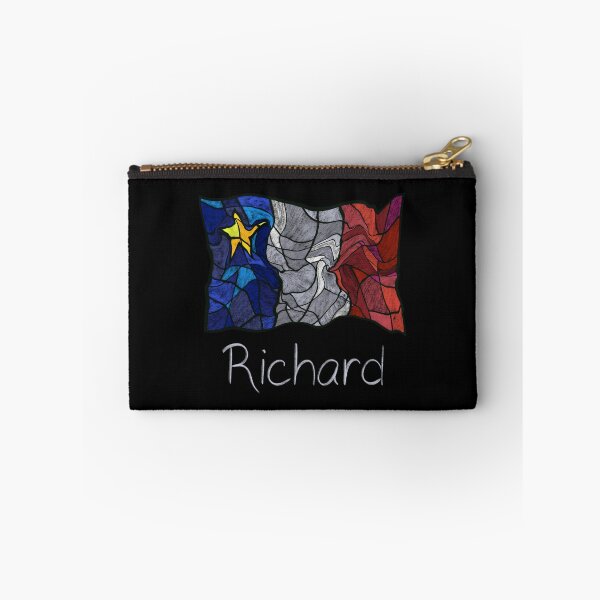 Artikelvorschau, Acadian Flag flüssiges Pastellmosaik-Buntglas Richard entworfen und verkauft von ColoursOfFrance.