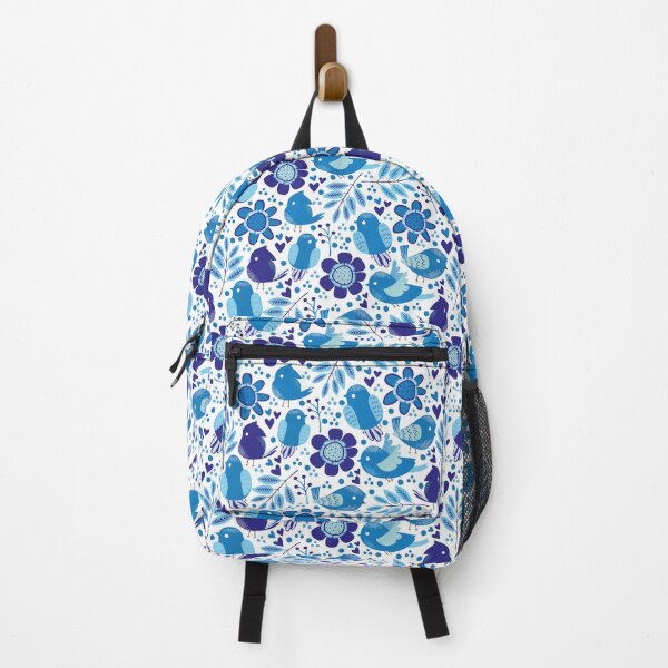 Item preview, Blue Birds Pattern designed and sold by MehranZetzsche.