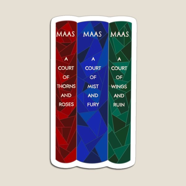 Item preview, ACOTAR by Sarah J Maas Book Spines designed and sold by WondrousDoodles.