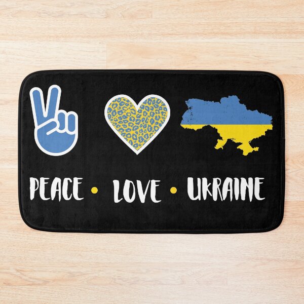 Item preview, Peace Love Ukraine, Stand with Ukraine Design designed and sold by sinceanna.