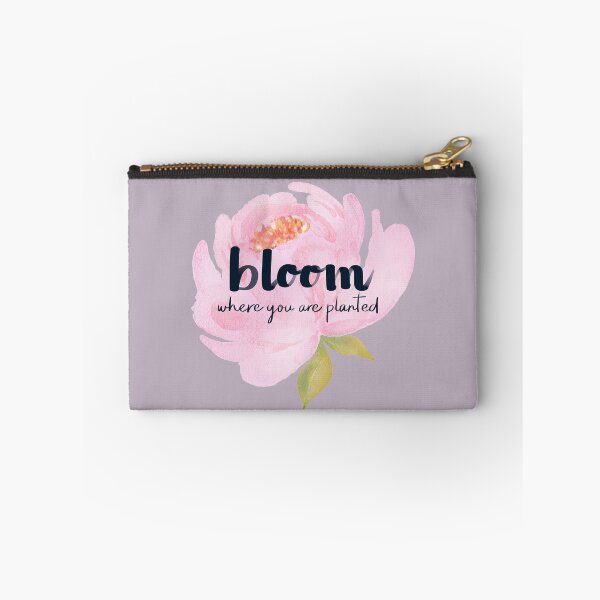 Item preview, Bloom Where You Are Planted Beautiful Inspirational and Motivational Quote designed and sold by HarrysMomStudio.