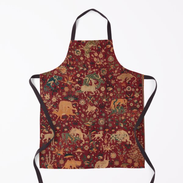 Item preview, Persian Antique Vintage Animals Illustration designed and sold by redflowerpixel.