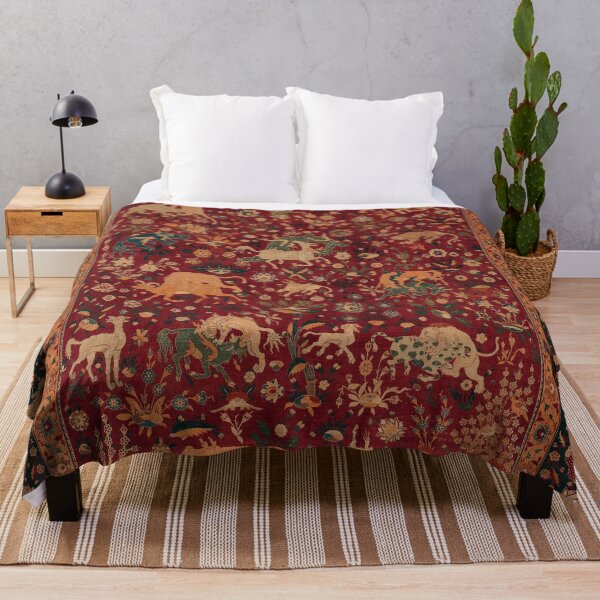 Item preview, Persian Antique Vintage Animals Illustration designed and sold by redflowerpixel.