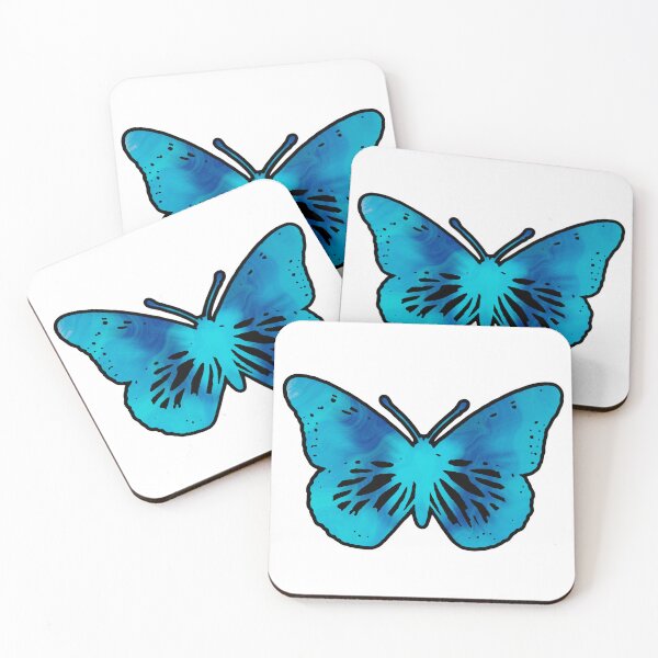 Item preview, Blue Marble Butterfly designed and sold by ontheoutside.
